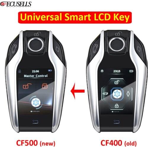 CF400 Upgrade Version CF500 Modified Universal Smart Remote Car Key LCD Screen for BMW/Benz/KIA English Korean Spanish Portugues