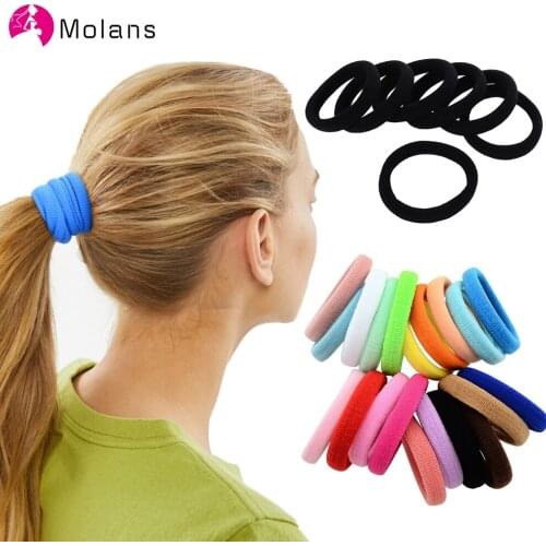 Molans 10PCS/LOT Headwear Hair Accessories For Women Headband Elastic Bands For Hair For Girls Hair Band Hair Ornaments For Kids