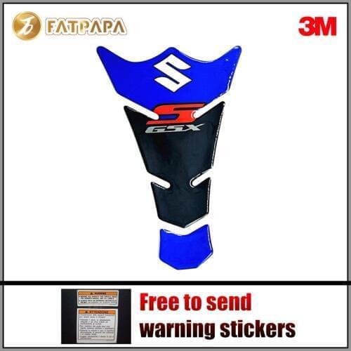 Motorcycle Bike Fuel Tank 3D Sticker FOR SUZUKI GSX S GSXR 600 750 100 K1 K2 K3 K4 K5 K6 K7 K7 K8 K9