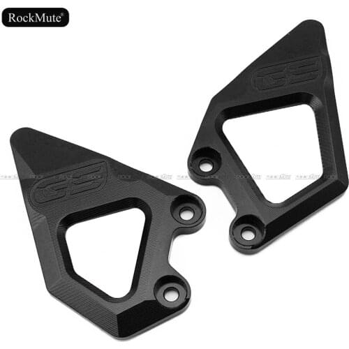 Motorcycle Footrest Foot Pegs Heel Plates Guard Protector For BMW R1200GS LC 2013-2018, LC Adventure 2014-2018, R1200R 2015-2017