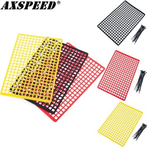 1pcs Window Net Rubber Luggage Net Window Decoration for 1/10 Rc car SCX10 90046 Wraith D90 TRX4