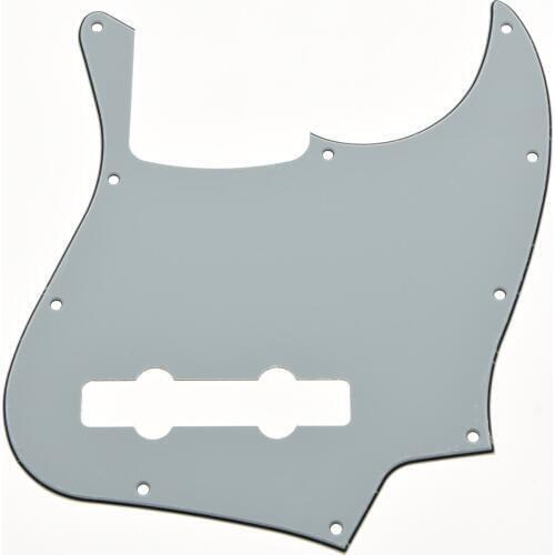 USA Spec White 3 Ply 5 String Jazz J Bass Pickguard Scrach Plate Fits For Fender