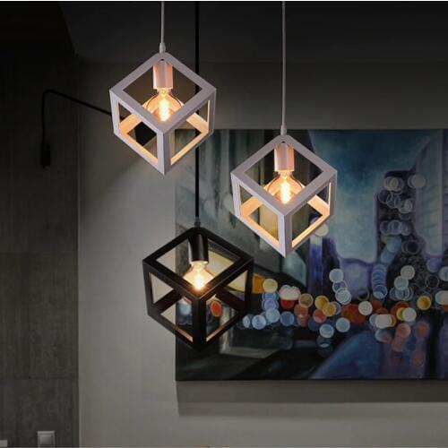 Led pendant lamp vintage bar industrial hanging lamp dimmable pendant light novelty modern pendant lighting for kitchen lamps