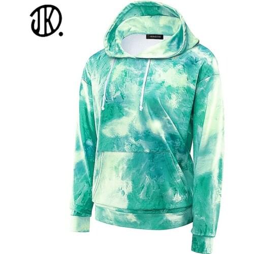 Hoodie Tie-dye Printed Adult Ladies Oversize Sweatshirts Long Sleeve Autumn Pullovers Female Casual Clothing Tops Streetwear 2XL