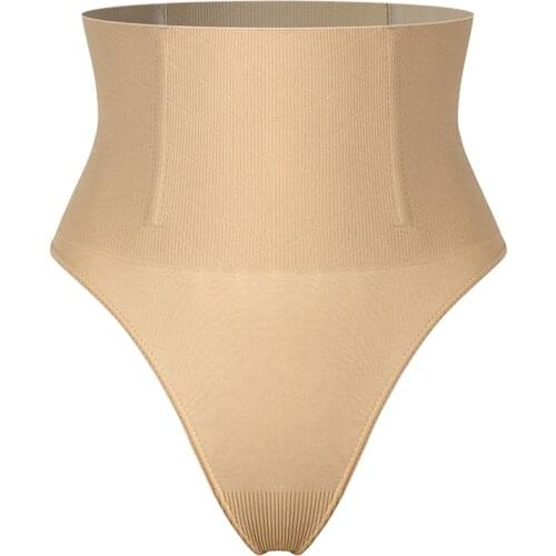 Triangle Body Shaping Panties Beige/Black Culotte Gainante Panties For Women