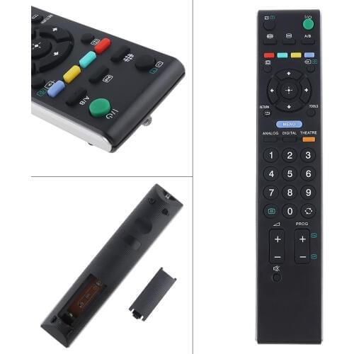 1 Pc Universal Black ABS IR Replacement TV Remote Control with 8M Long Transmission Distance Fit for Sony RM-ED009 Smart TV