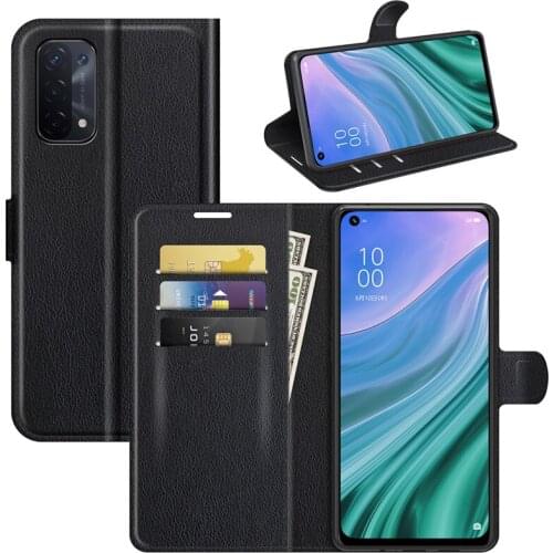 For OPPO F19 Pro Plus 5G Case Cover Wallet Leather Flip Leather Phone Case For OPPO A94 5G Reno 5Z Stand High Quality Cover