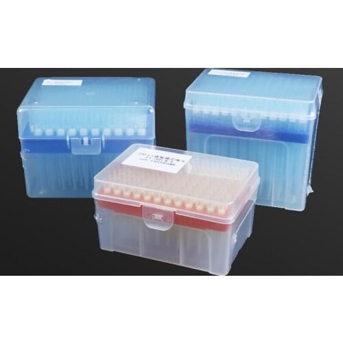 1set Lab 10/20/100/200/1000ul Sterilization No DNA RNA Enzyme No Heat Source PP Box with Filter Tips Available In General Use