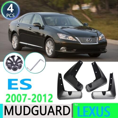 For Lexus ES ES350 ES240 2007-2012 (XV40) 5th Gen Car Fender Mudguard Mud Flaps Guard Splash Flap Car Accessories