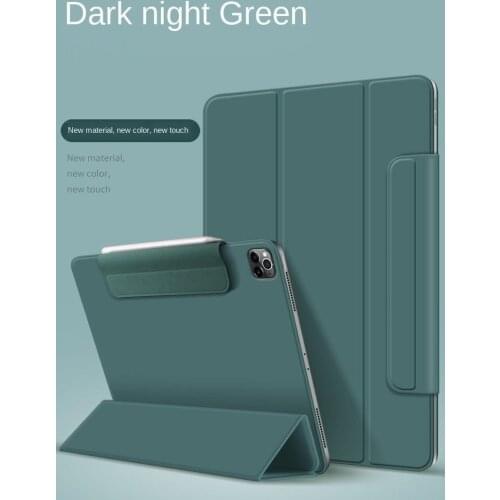 For iPad Pro 11 2020 & 2018 Case With Pencil Holder for iPad Pro 11 2nd gen Case Soft Silicone Magnetic Cover Auto Sleep/Wake