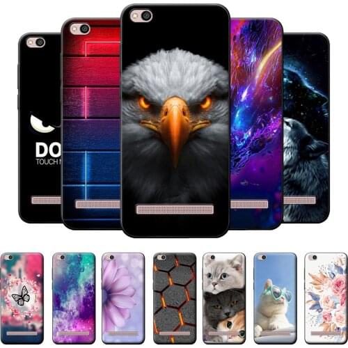 For Xiaomi Redmi 5A Case For Redmi 5A Silicone Soft Cover Case TPU Bumper on Redmi 5A 5 A Cool eagle Cute Case Redmi 5A 5.0 inch