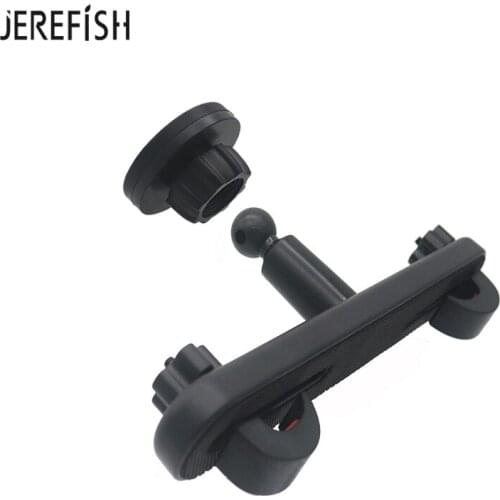 JEREFISH Car Headrest Mount Holder Back Seat Headrest Universal Magnetic Holder Mount Mobile Phone Tablet For iPhone X 8