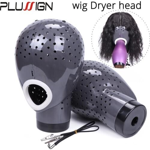 Wig Dryer Mannequin Head With Holes Hair Accessories Wigs Drying Head For Lace Wig Toupee For Women Easy Use Fresh Display Head