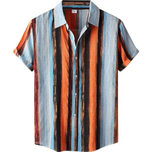 ISHOWTIENDA Men's Beach (Hawaiian) Shirts
