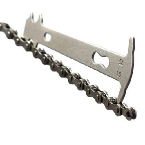 Bike MTB Chains Gauge Measurement Ruler Cycling Replacement Repair Tool Bicycle Chain Wear Indicator Checker Mountain for MTB