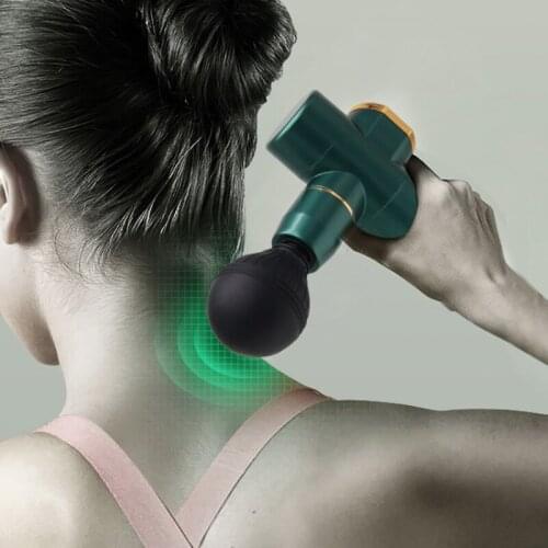 MINI Massage Gun Deep Muscle Relax Massage Electric Massager Fitness Equipment Noise Reduction Design For Male Female Back