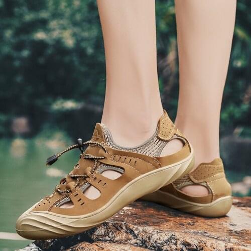 Summer Sneakers Summer Flip Flops Mens Slippers Men Shoes Outdoor Water Sneakers Mens Zapatillas De Verano Hombre