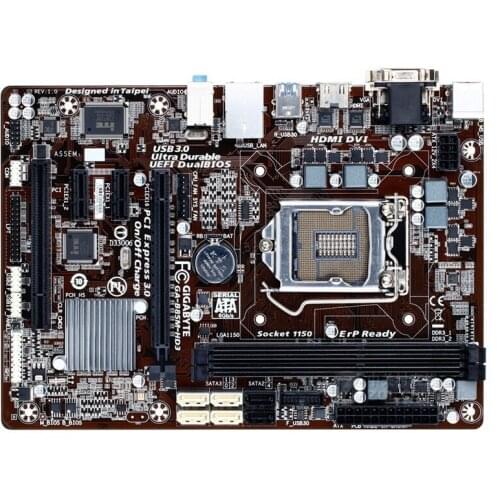Original motherboard for Gigabyte GA-B85M-HD3 DDR3 LGA 1150 B85M-HD3 for I3 I5 I7 16G B85 Desktop motherborad Free shipping