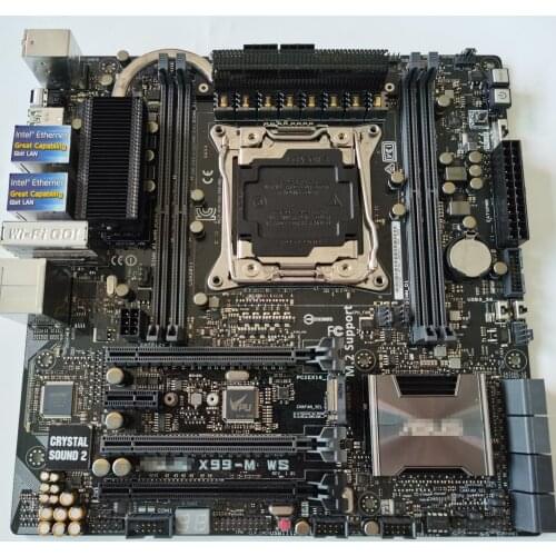 Original Disassemble Motherboard FOR ASUS X99-M WS Workstation Motherboard