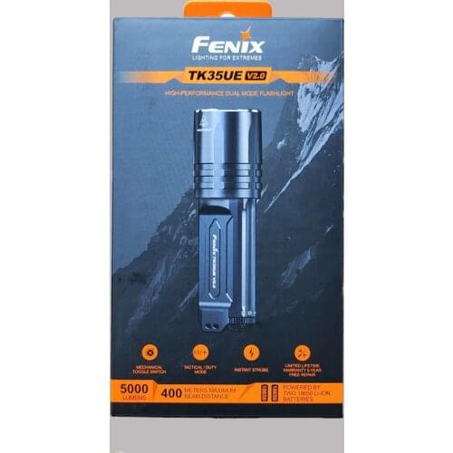 FENIX TK35UE 2018 TK35 Ultimate Edition 3200lm CREE XHP70 LED Rechargeable Flashlight