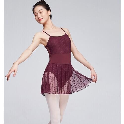 Mesh Ballet Dance Leotard Bodysuit For Women Ballet Costume Gymnastics Leotard Ballerina Dance Wear European Clothong JL1430