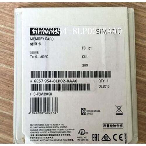 SIMATIC S7, MMC FOR S7-1X00 CPU , Original new 6ES7954-8LP02-0AA0