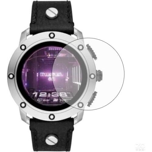 Smartwatch Tempered Glass Clear Protective Film Guard For Diesel On Axial 2019 Sport Watch LCD Screen Protector Cover Protection