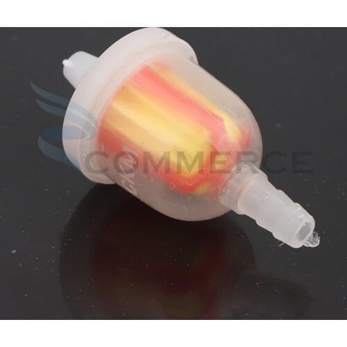High quality built-in plastic motorcycle gasoline filter for 50cc 90cc 110cc 150cc 250cc moped Go Kart ATV