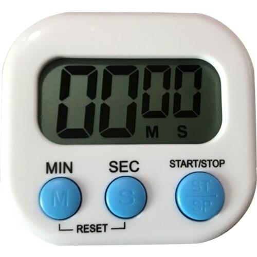 1PC Kitchen Timer LCD Digital Alarm Timer Practical Cooking Digital Clock Timer Multipurpose Portable Kitchen Baking Timer Clock
