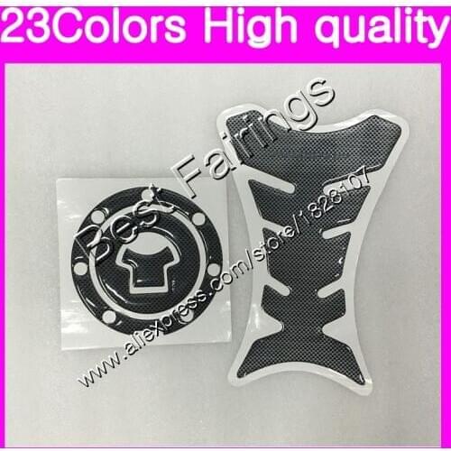 3D Carbon Fiber Tank Pad Protector For HONDA CBR600F4 99 00 99-00 CBR600 F4 CBR 600 F4 CBR 600F4 1999 2000 GP Gas Tank sticker