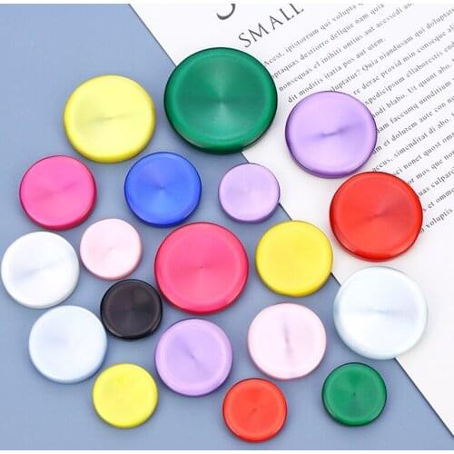 Free shipping 12pcs/lot Pearl dark eye button 20.5mm 25mm 30mm 38mm 50mm white black button wind snaps high-grade resin button