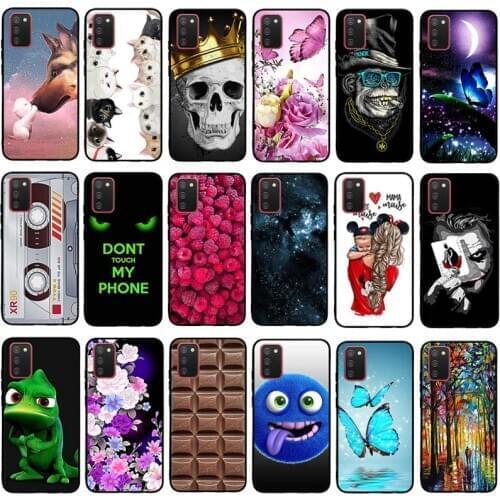For Samsung Galaxy A02s A12 A32 A52 A72 5G SM-A025F SM-A125F SM-A326B SM-A526B SM-A726B Case Cover Soft TPU Lion Funda Capa