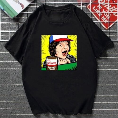 TV Stranger Things 3 Women Graphic T Shirts Funny Upside Down Graphic Tops Women Men Summer Cotton Casual Camisetas Streetwear