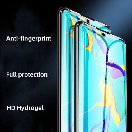2PCS Hydrogel Film for Huawei Mate20 P30 Anti-scratch Self-healing Screen Protector for Huawei Nova7 HD Full Cover TPU Hydrogel