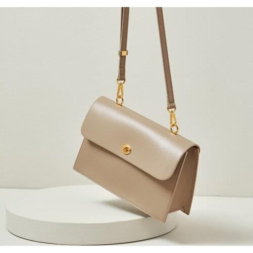 OUSSON Soft Leather Small Square Bag Fashion Crocodile Pattern Uderarm Bags Multifunctional Crossbody For Women