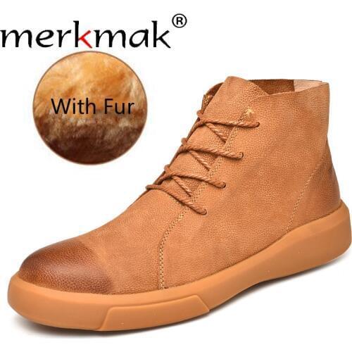 Мужские ботинки Merkmak China At AliExpress