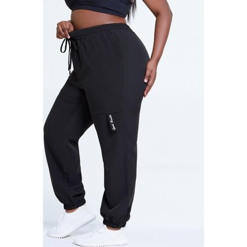 NEW Plus Size 4XL Loose Yoga Pants Women Drawstring Workout Sport Sweatpants Female Fitness Gym Pants Ladies Training Pants