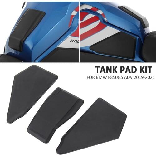 NEW Motorcycle Accessories Non-slip Side Fuel Tank Stickers Waterproof Pad Sticker FOR BMW F850GS Adv 2019-2021