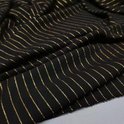 Cosplay Chiffon Dress Fabric Stripped Magic Shiny Bronzing Material Jacket Trousers Poly Craft Tissue