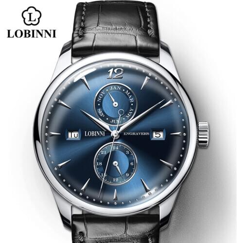 Switzerland Luxury Brand Men Mechanical Wristwatch Seagull Movement reloj hombre High Quality Men Watches Customize Hot Sale