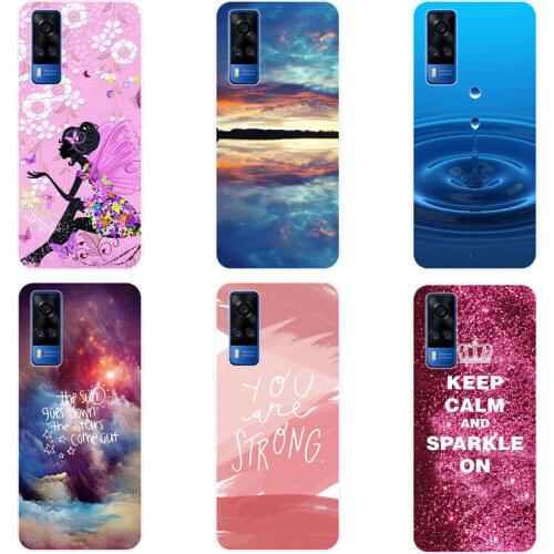 For VIVO Y31 2021 Case Silicone TPU Phone Case On For VIVO Y312021 Y 31 Case Soft Protective Cover