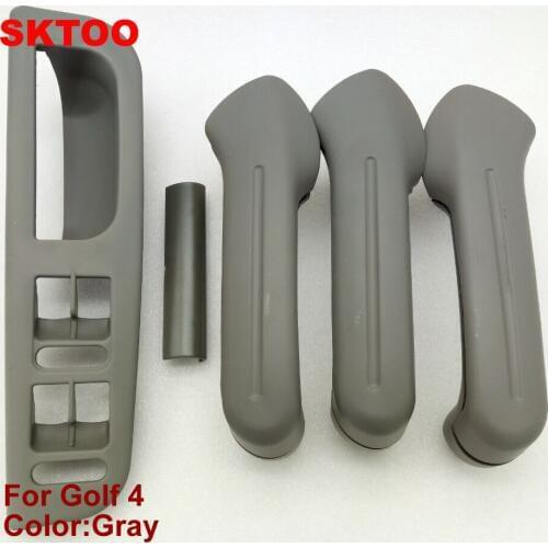 SKTOO 5pcs Gray inner door handle free shipping for Volkswag Jetta Bora Golf 4 door handle / inner door handle / inner armrest