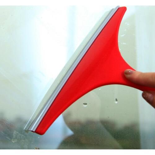 Colorful Window Mirror Car Windshield Cleaner Brush Squeegee Glass Wiper Silicone Blade Cleaning Shower Screen Washer
