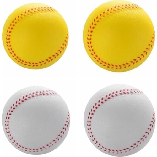 1 Pcs Universal Handmade Baseballs PVC&PU Upper Hard & Soft Baseball Balls Softball Ball Training Exercise Baseball Balls