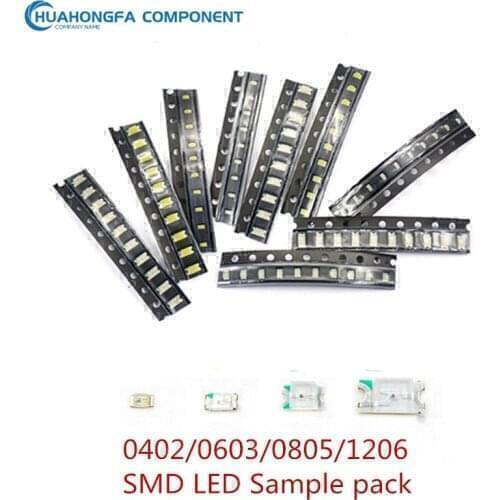 20Pcs/lot SMD LED 0805 Ice Blu-ray light bright light-emitting diode lamp beads