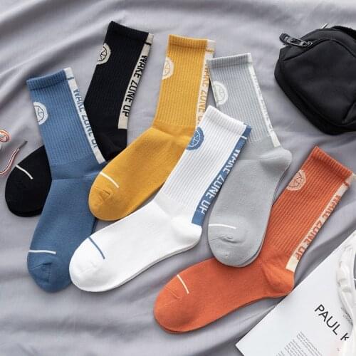 2021 Sport Running Basketball socks For Men Women Funny Hip Hop Street Skateboard Autumn Sports College style Cotton Socks