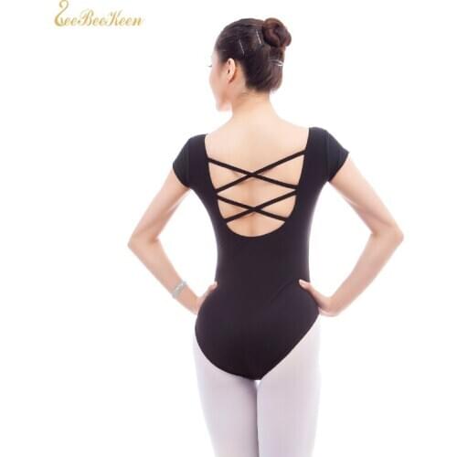 Ballerina Dance Costume Adult Shaping Gymnastics Leotard Black Ballet Leotard Women Dance Jumpsuit Girls Ballet Dancing Clothes