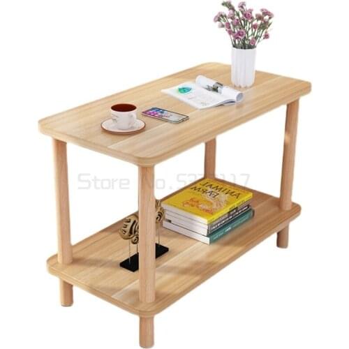 Tea table simple modern household small family table living room sofa side window square table