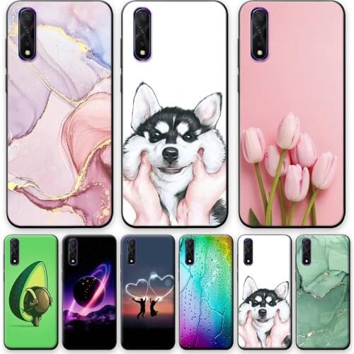 Case For Vivo S1 Case vivo V17 Neo 6.38" Soft Silicone Phone Shell For vivo 1907 TPU Protective Cover For vivo S1 1907 Cool Capa