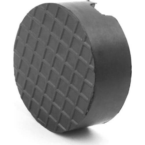 Black Car Jack Rubber Pad Anti-slip Rail Protector Support Block Heavy Duty For Car Lift